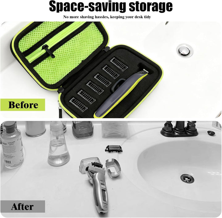 Tragetasche Reiseetui Trimmen Bartschneider, Elektrorasierer Schutzhülle, Hart Reise Tragen Hülle, E