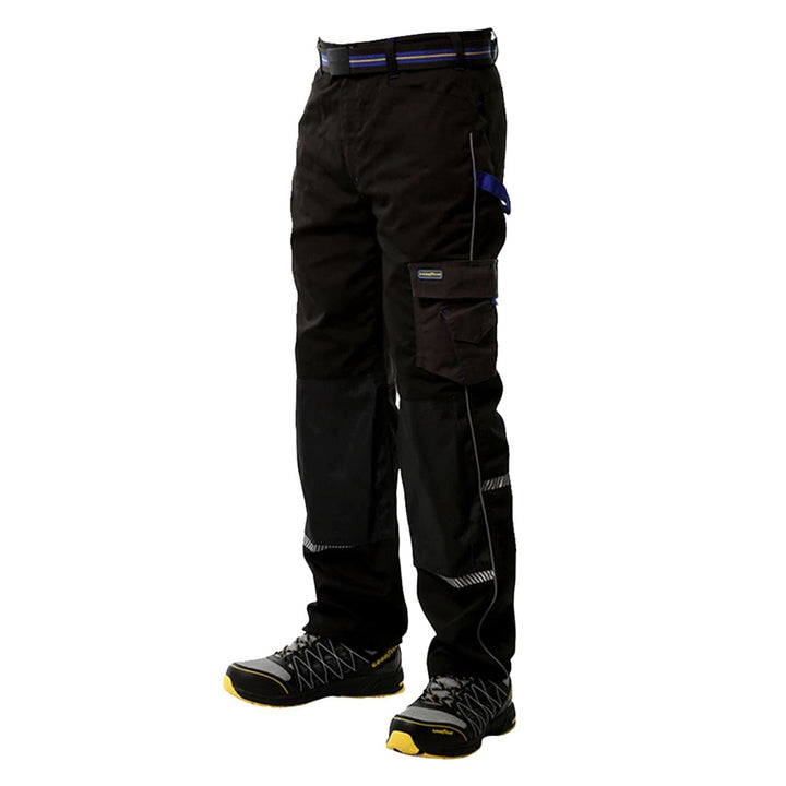 Goodyear Herren Reflective Trim Dreiergruppe nähte Multi-Werkzeug-Taschen Moderne Fracht Kneepad Tas