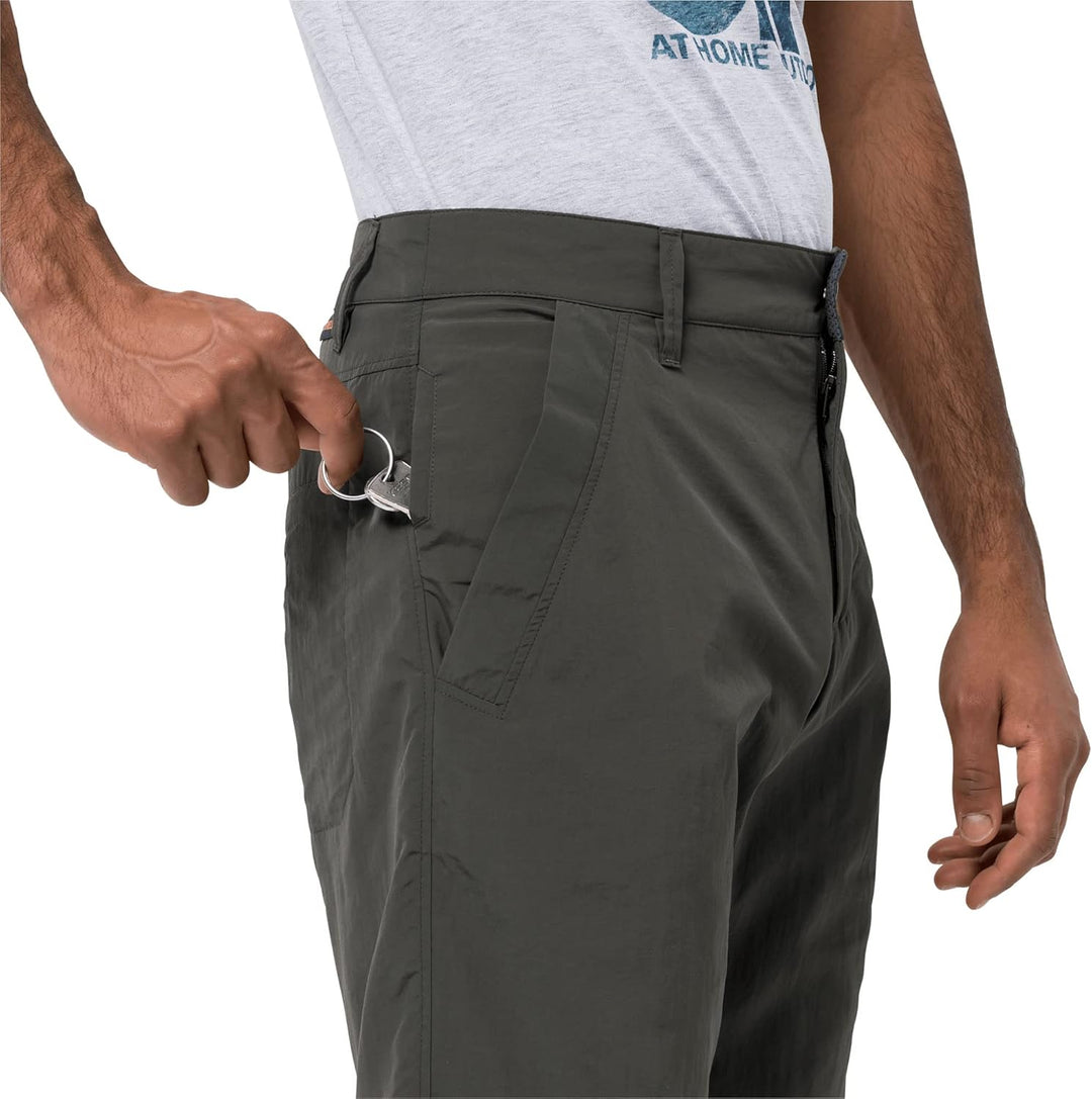 Jack Wolfskin Herren Desert Valley Shorts Men Schnelltrocknende Kurze Wanderhose 50 Dark Moss, 50 Da