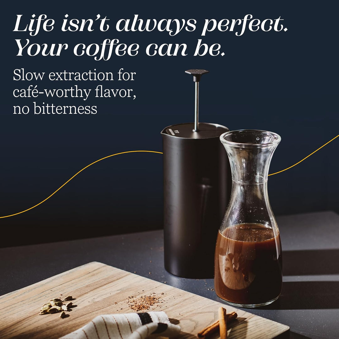ESPRO – P6 French Press – doppelwandiger, isolierter Kaffee- und Teebereiter aus Edelstahl, 32 Unzen