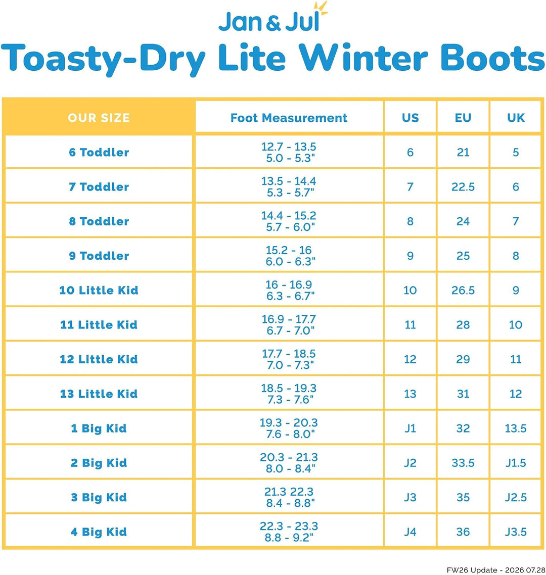 Jan &amp; Jul Wasserdichte Winter-Stiefel für Kinder mit Fleece Gefüttert 21 EU Schwarze Birke, 21 EU Sc