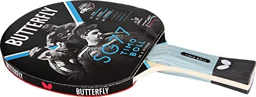 Butterfly® Timo Boll SG77 Tischtennisschläger | Tischtennis Racket Bat Hobby &amp; Training | routiniert