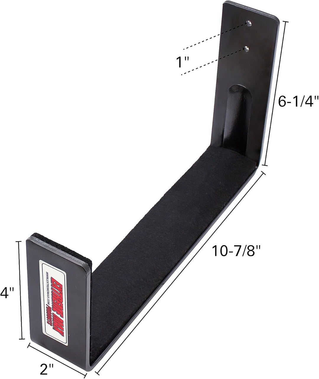 Extreme Max 3005.5528 Minimalistische Wandhalterung Naked SUP Paddleboard Rack Display Mount Paddleb