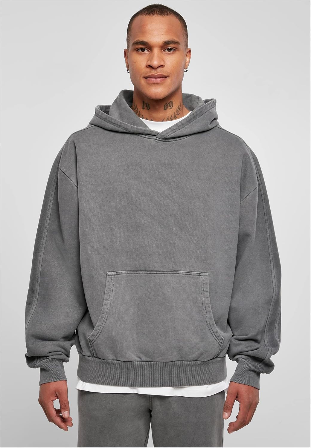 Urban Classics Herren Tye Dyed Hoody XS Darkshadow, XS Darkshadow