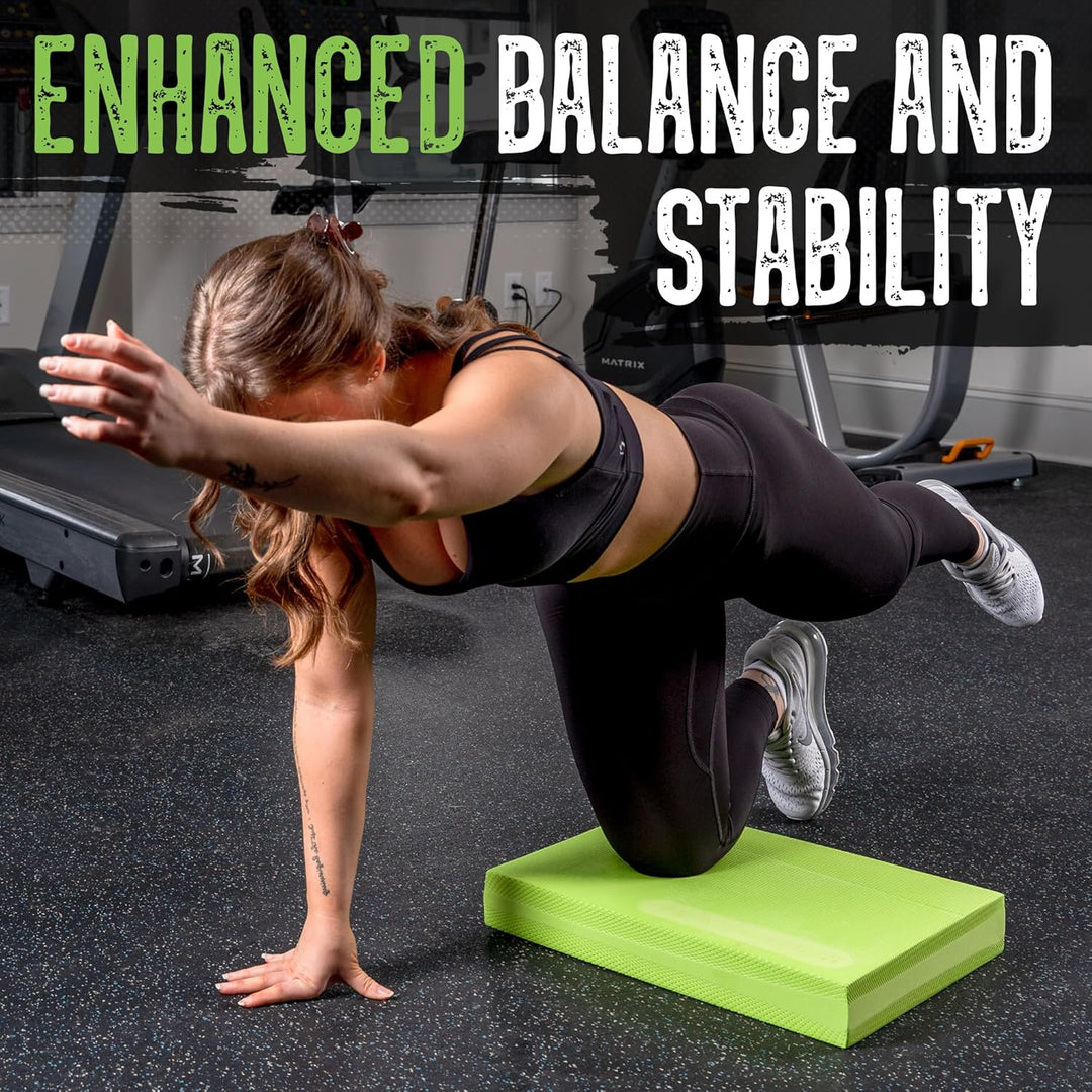 Gradient Fitness Balance Pad Schaumstoffbrett Stabilitätskissen Übungstrainer für Balance, Stretchin