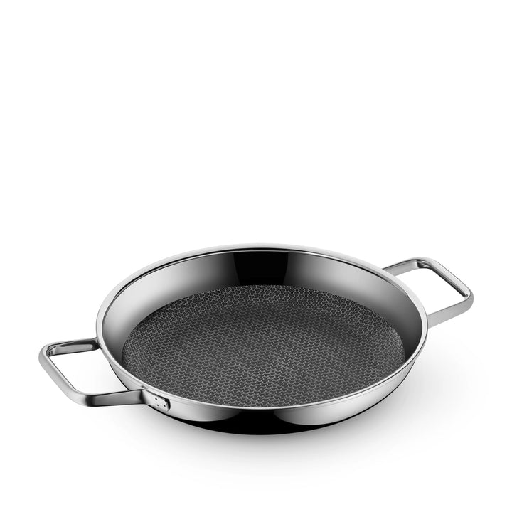 WMF Profi Resist Servier-/ Bratpfanne 28 cm Induktion, Mehrschichtmaterial beschichtet, Wabenstruktu