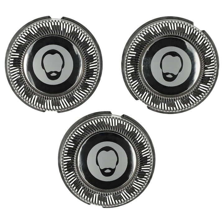 vhbw 3x Ersatz-Scherköpfe kompatibel mit Philips PT720, PT721, PT725, PT726, PT728, PT729, PT737, PT