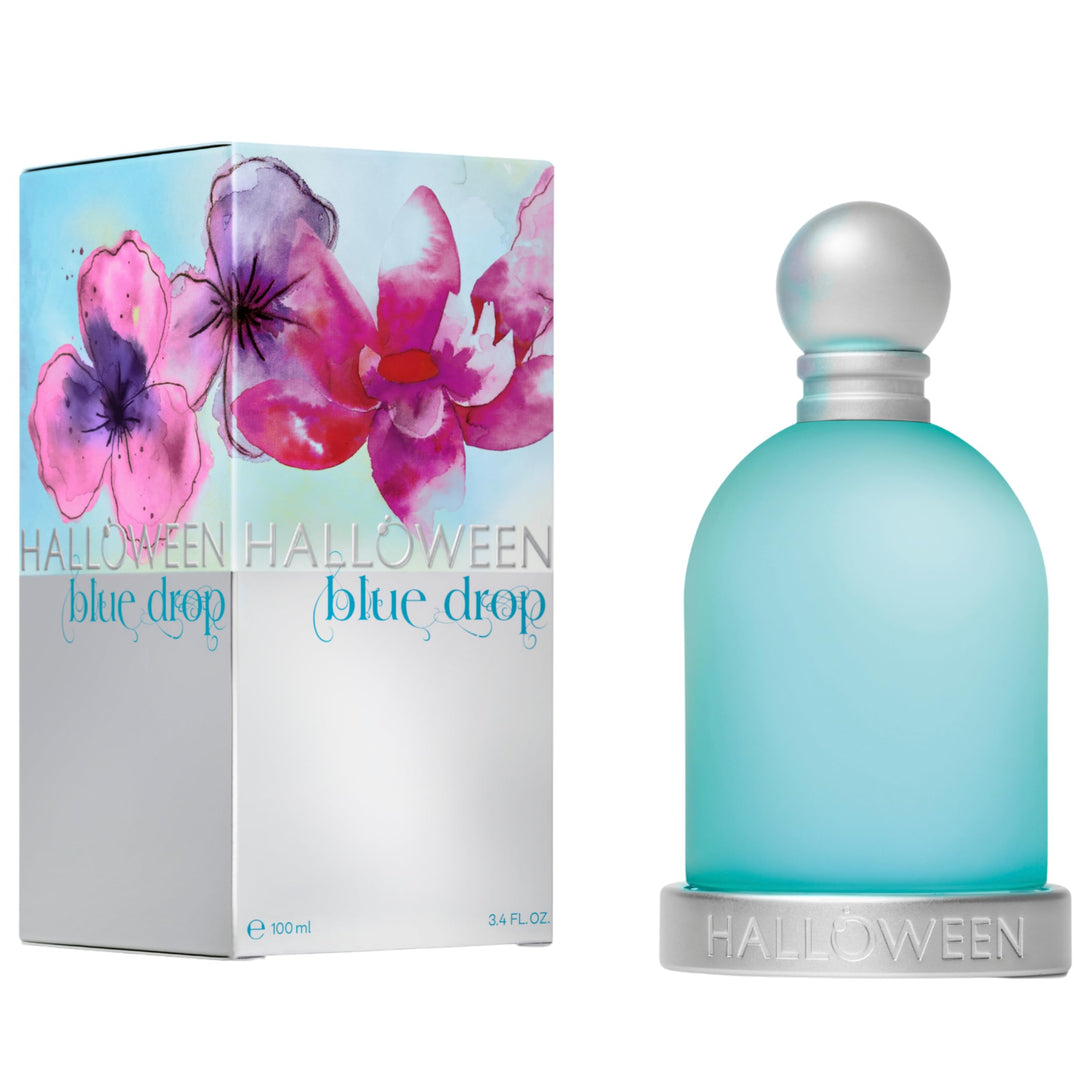 Halloween Blue Drop, Eau de Toilette für Frauen, holziger Duft, 100ml Zerstäuber 100 ml (1er Pack),