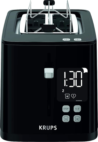 Krups KH6418 Smart'n Light Toaster | Zwei-Scheiben-Toaster | Digitaldisplay | 7 Bräunungsstufen | he