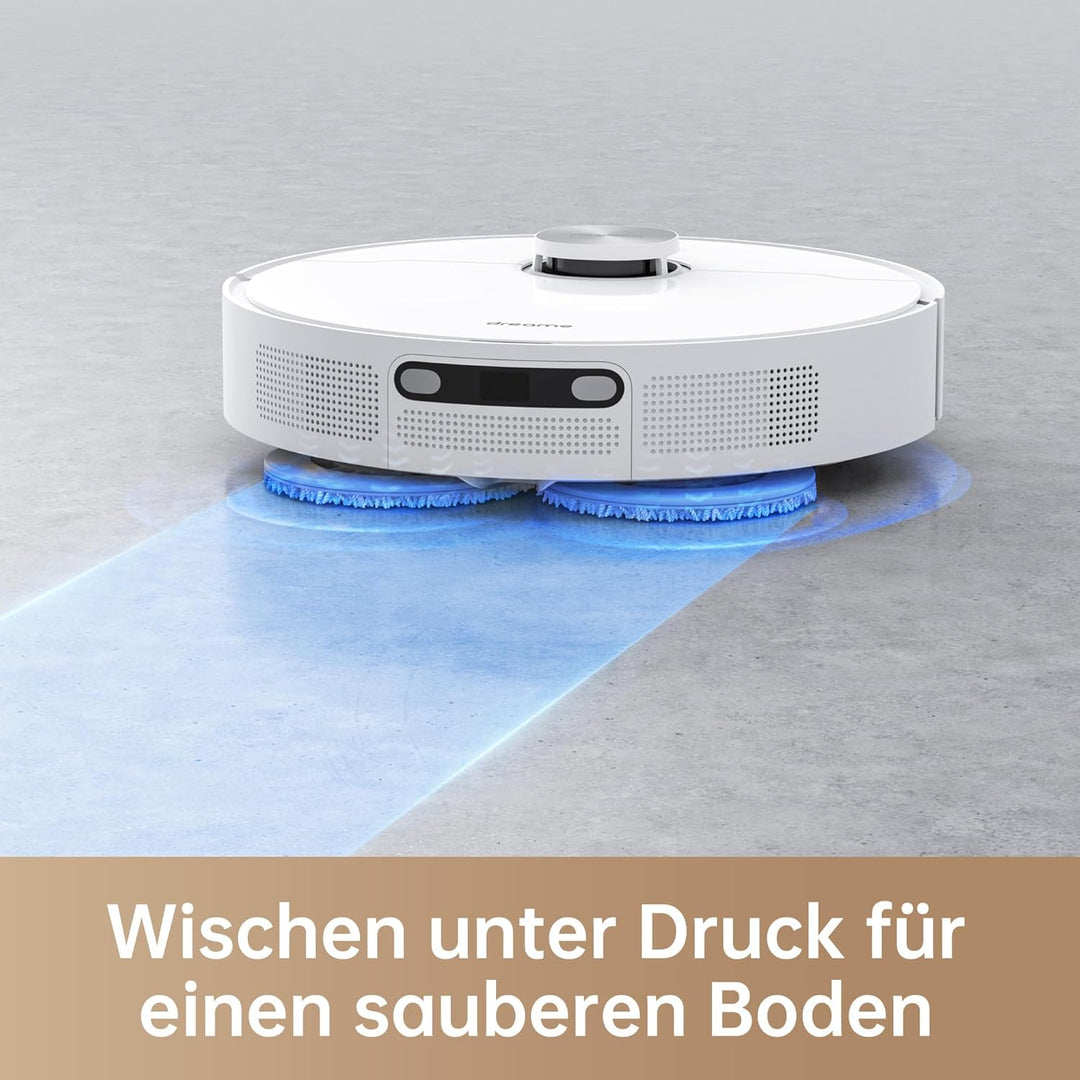 dreame L10 Prime Saugroboter und Wischroboter mit Automatischer Waschstation von Wischpads, 7mm Mopa