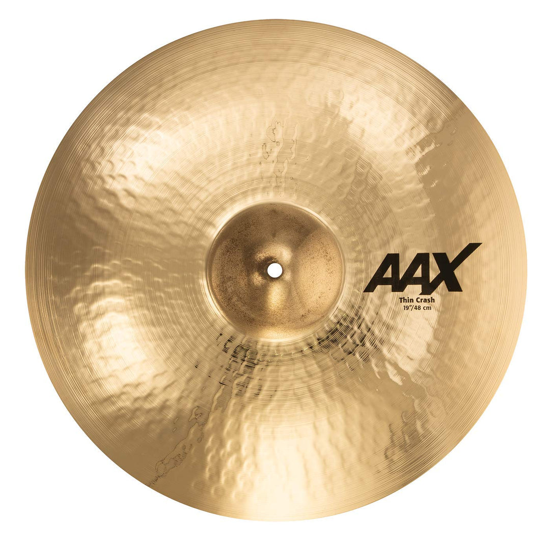 Sabian 19" AAX Thin Crash, Brillant Finish 19 Inch Thin Crash, 19 Inch Thin Crash