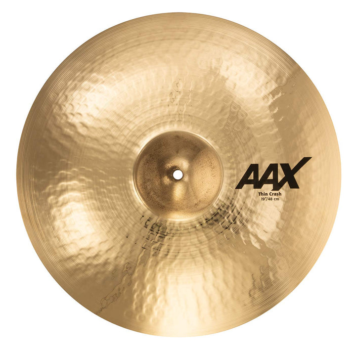 Sabian 19" AAX Thin Crash, Brillant Finish 19 Inch Thin Crash, 19 Inch Thin Crash
