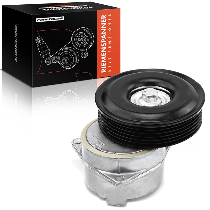 Frankberg Spannrolle Riemenspanner Kompatibel mit Fiesta IV JA JB Puma EC 1.25i 1.4/1.4i 1.6 16V Ben