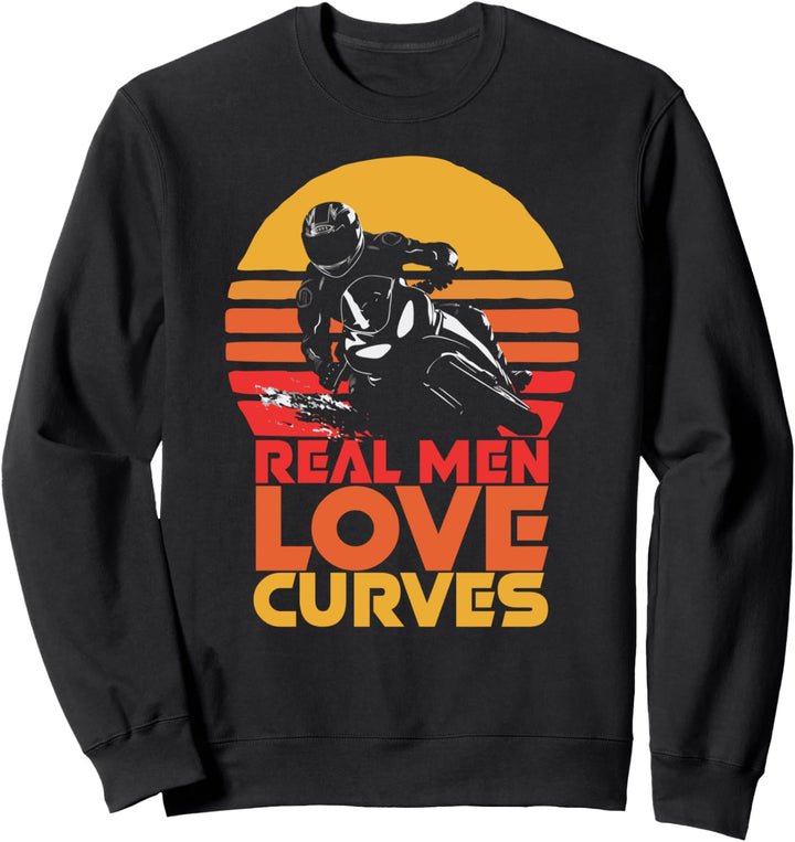 Real Men Love Curves Sweatshirt