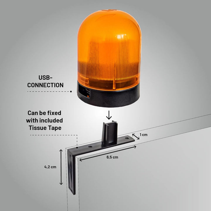 Farming Simulator Beacon Light Rundumleuchte (reagiert auf Maschinen im Spiel, Anschluss USB Kabel T