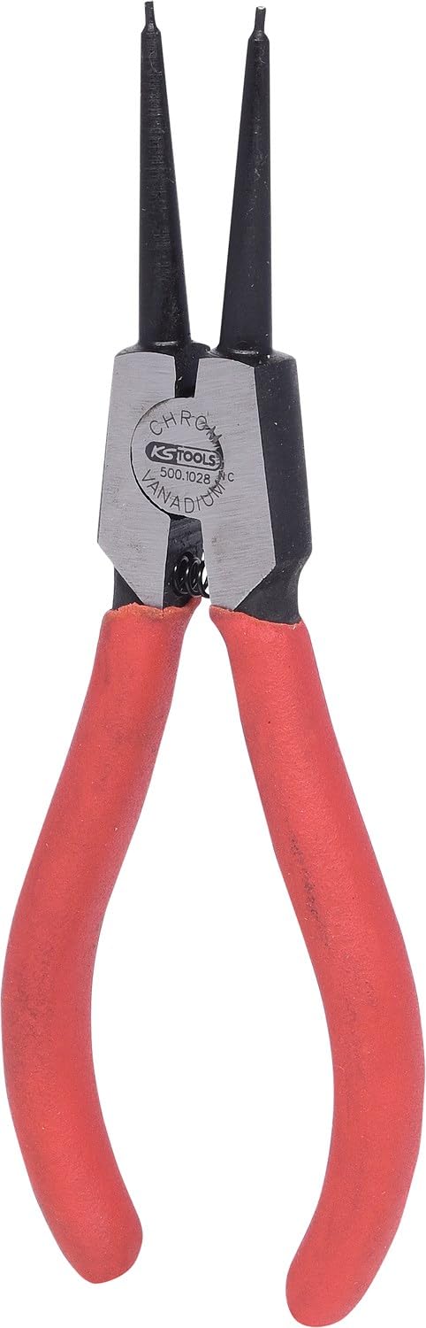 KS Tools 500.1028 Seegeringzange für Aussensicherungsringe, 130mm, Farbe 130 mm, 130 mm