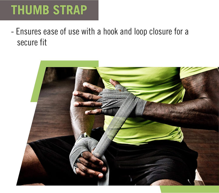Everlast Flexcool Handbandagen grau, grau