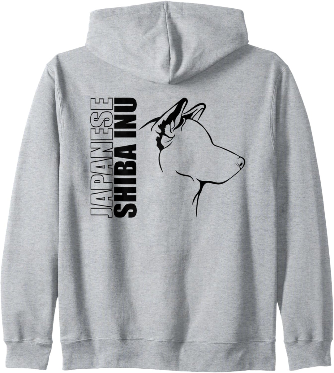 Japanese Shiba Inu Profil Hunderasse Hund Hunde Kapuzenjacke