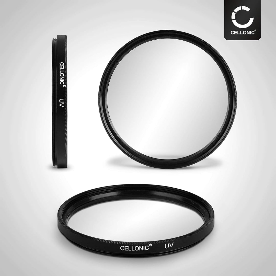 CELLONIC Ø 58mm UV Filter kompatibel mit Olympus Zuiko Digital - Schutzfilter