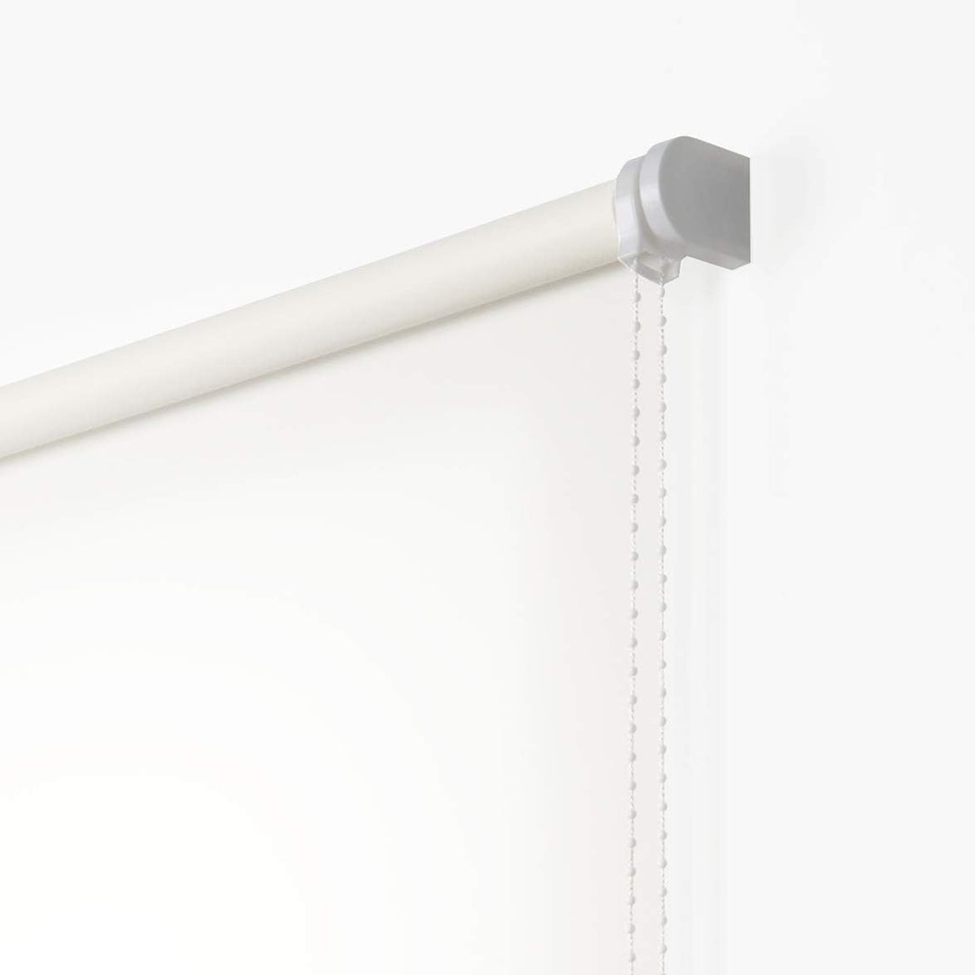 STORESDECO Lichtdurchlässig Rollo, Glatt, Rollo für Fenster und Türen | Weiss, 80 cm x 180 cm 80 cm