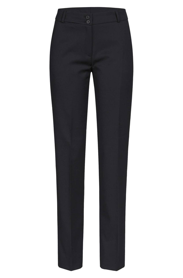 Greiff Corporate Basic Damen Business-Hose Slim-Fit Schwarz 32, Schwarz 32