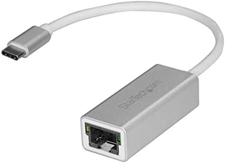 StarTech.com USB-C auf Gigabit Ethernet Adapter - Aluminium - Thunderbolt 3 Port kompatibel - USB Ty