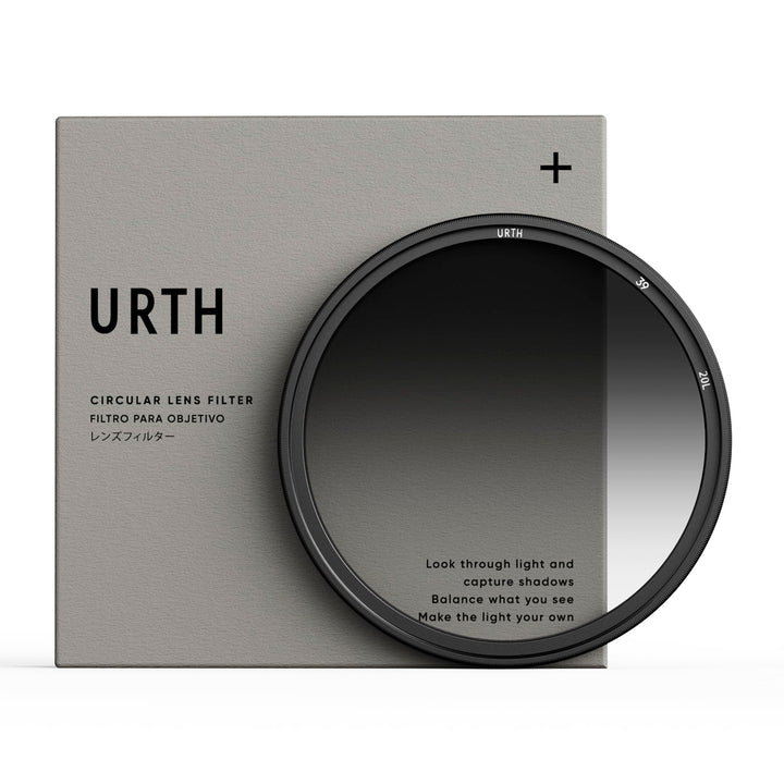 Urth 39 mm Grauverlaufsfilter Soft ND8 GND Filter (Plus+) 39mm, 39mm