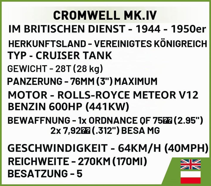 COBI Cromwell MK.IV