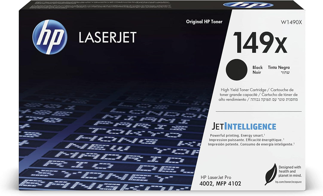 HP 149X (W1490X) Original LaserJet Toner Schwarz (Mit hoher Reichweite, Kompatibel mit HP LaserJet P