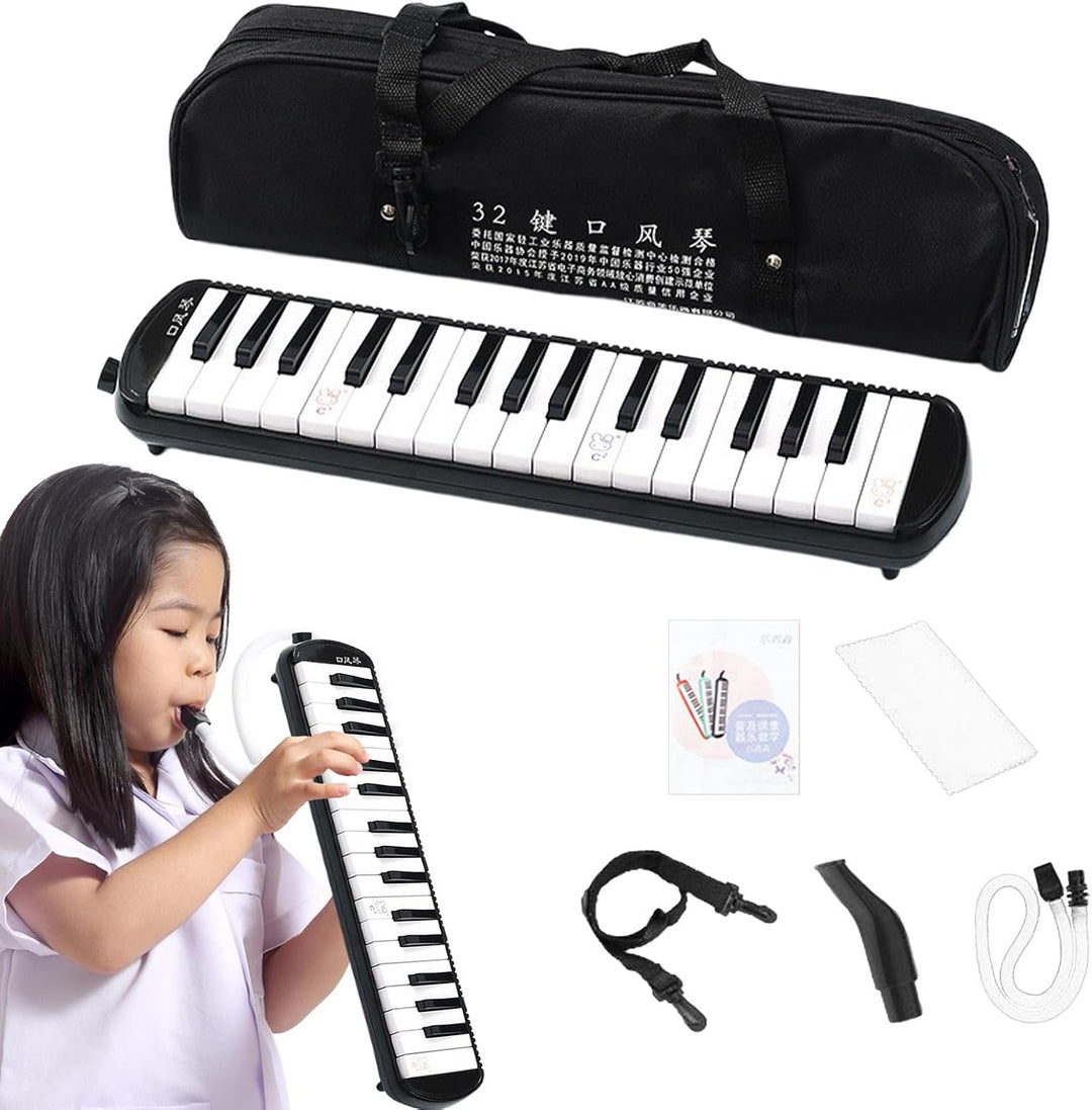 32 Tasten Melodica Instrument - Blasinstrument Air Keyboard Piano - 32 Tasten Keyboard Harmonium Ins