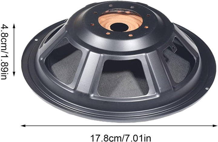 Subwoofer-Membran, Vibrationsmembran für Subwoofer, 3 bis 12 Zoll, Lautsprecher-Kühlkörper mit passi