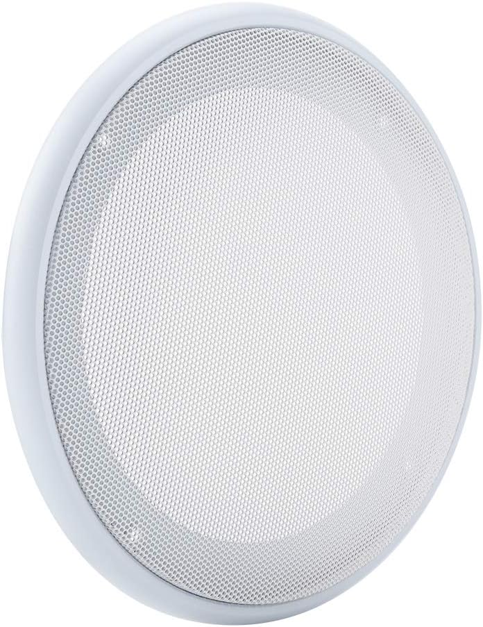 ASHATA 2 Stücke 6,5/8 Zoll Lautsprecher Grill Auto Audio Lautsprecher Abdeckung Dekorative Kreis Met