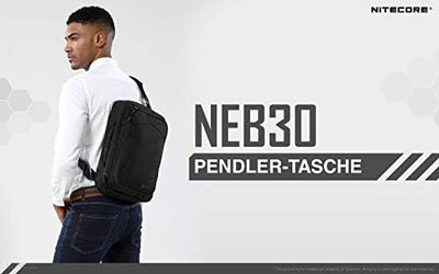 Nitecore NEB30 Schultertasche, Schwarz