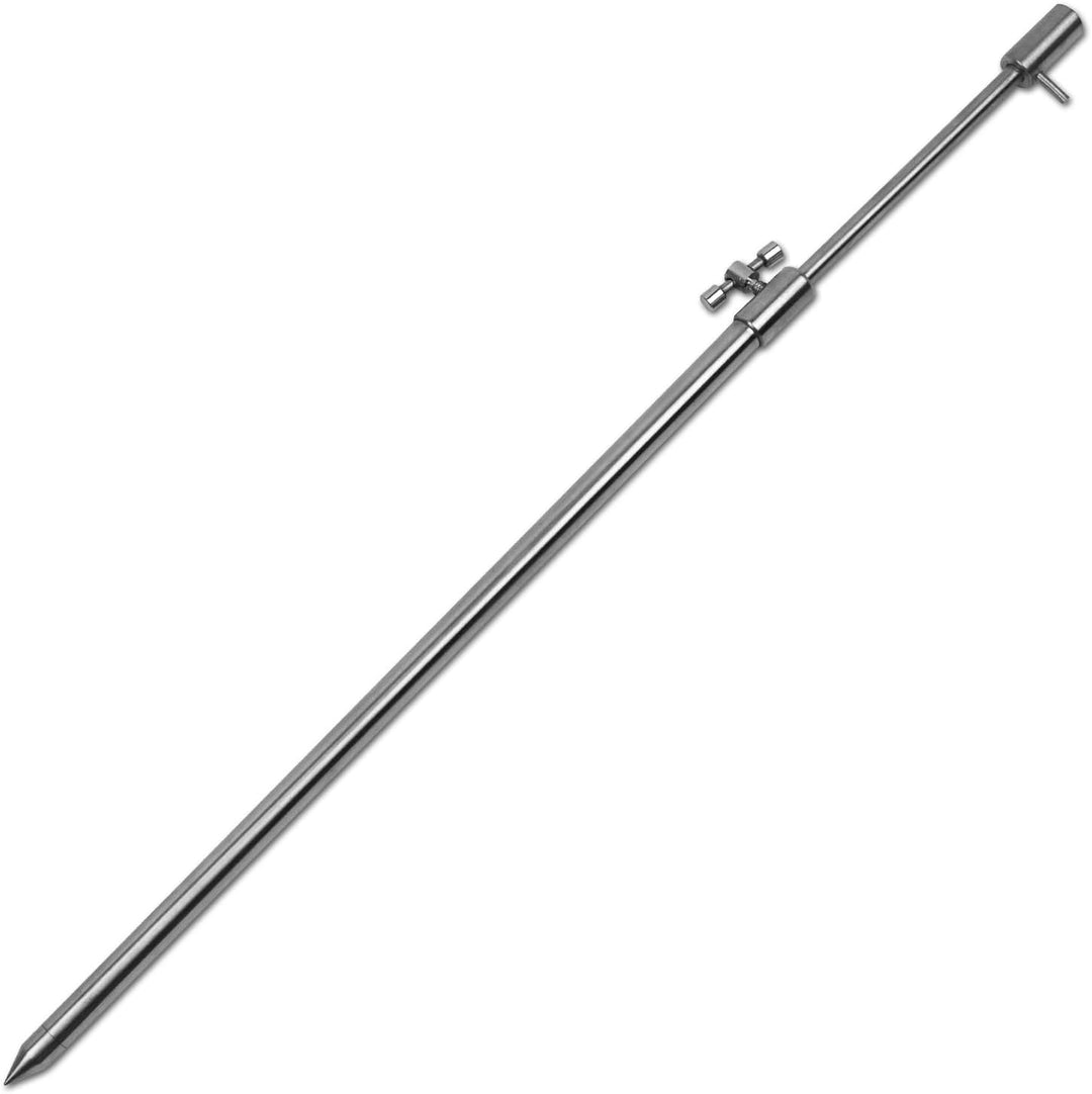 1-4 Stück Rutenhalter Rod pod Bankstick Edelstahl Erdspeer 30-50cm 50-90cm 2 Stück / 50-90cm, 2 Stüc