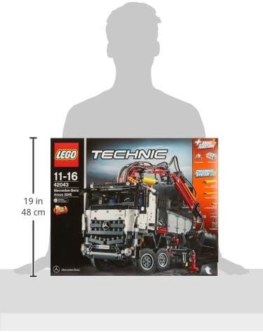 LEGO Technic 42043 - Mercedes-Benz Arocs 3245, Auto-Spielzeug