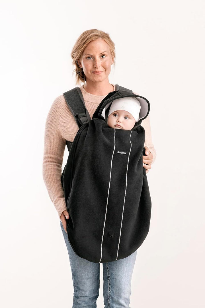 BabyBjörn Bezug für Babytrage, Schwarz, Bezug für Babytrage