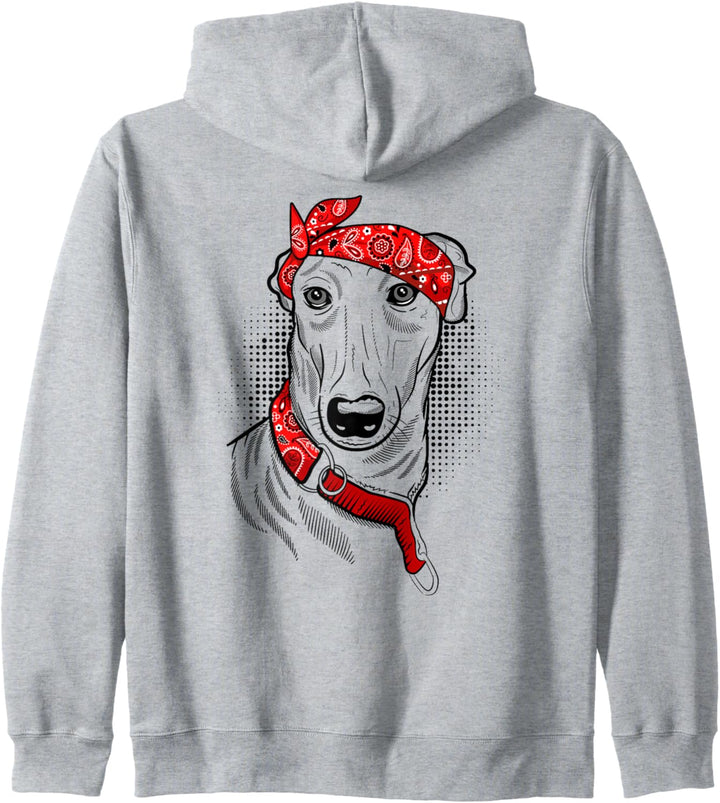 Windhund Besitzer Geschenk - Windhund Hund Bandana Kapuzenjacke