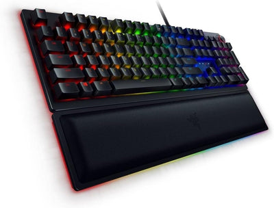 Razer Huntsman Elite Mechanische Gaming-Tastatur, Opto-Mechanische Taste, UK-Layout, Hunstman Elite