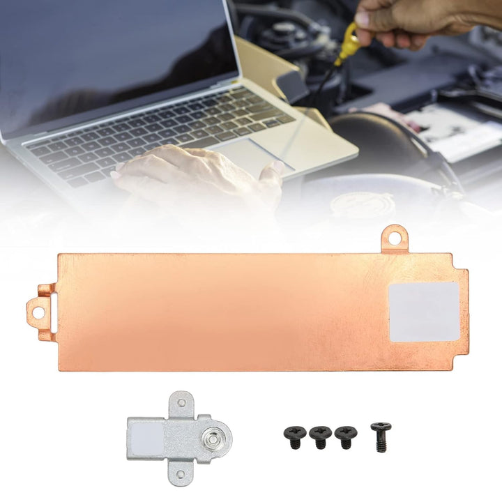 M.2 2280 SSD-Kühlkörperabdeckung mit Halterung für M15 R5 R6 G15 5510 5511 Festplatten-Kühlkörperabd