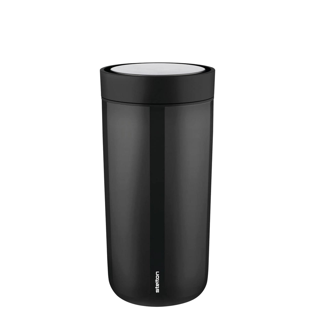 Stelton To-Go Click | Thermobecher, doppelwandige Isolierflasche - Rostfreier, auslaufsicherer Kaffe