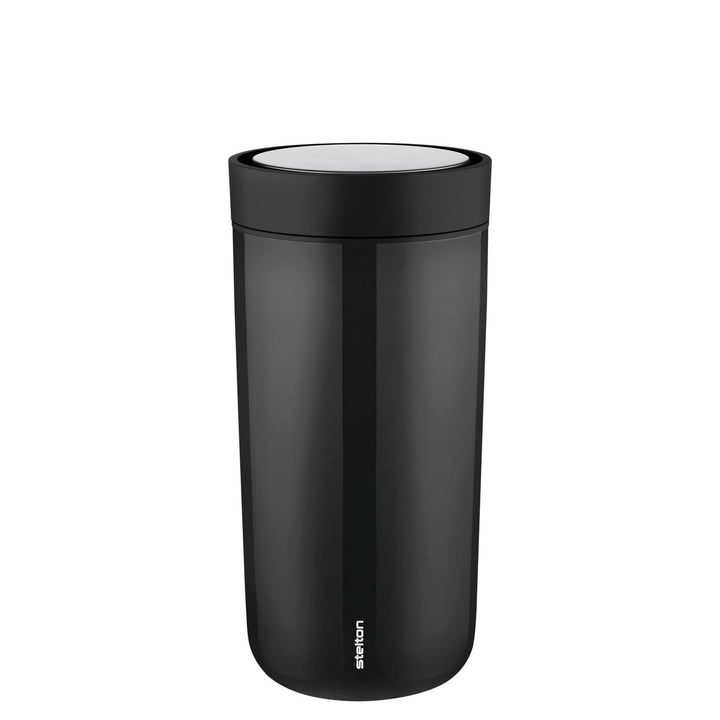 Stelton To-Go Click | Thermobecher, doppelwandige Isolierflasche - Rostfreier, auslaufsicherer Kaffe