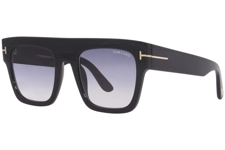 Tom Ford Sonnenbrille FT0847 Renee Cara Original Garantie Italien Shiny Black/Grey Shaded, Shiny Bla