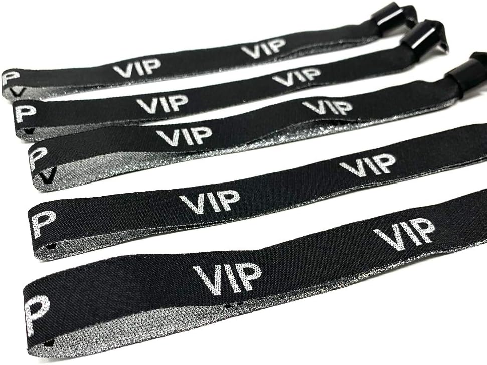 Twist4 VIP Stoff Einlassbänder VIP Stoffbänder Festivalbändchen Kontrollbänder VIP Eintrittsbänder-