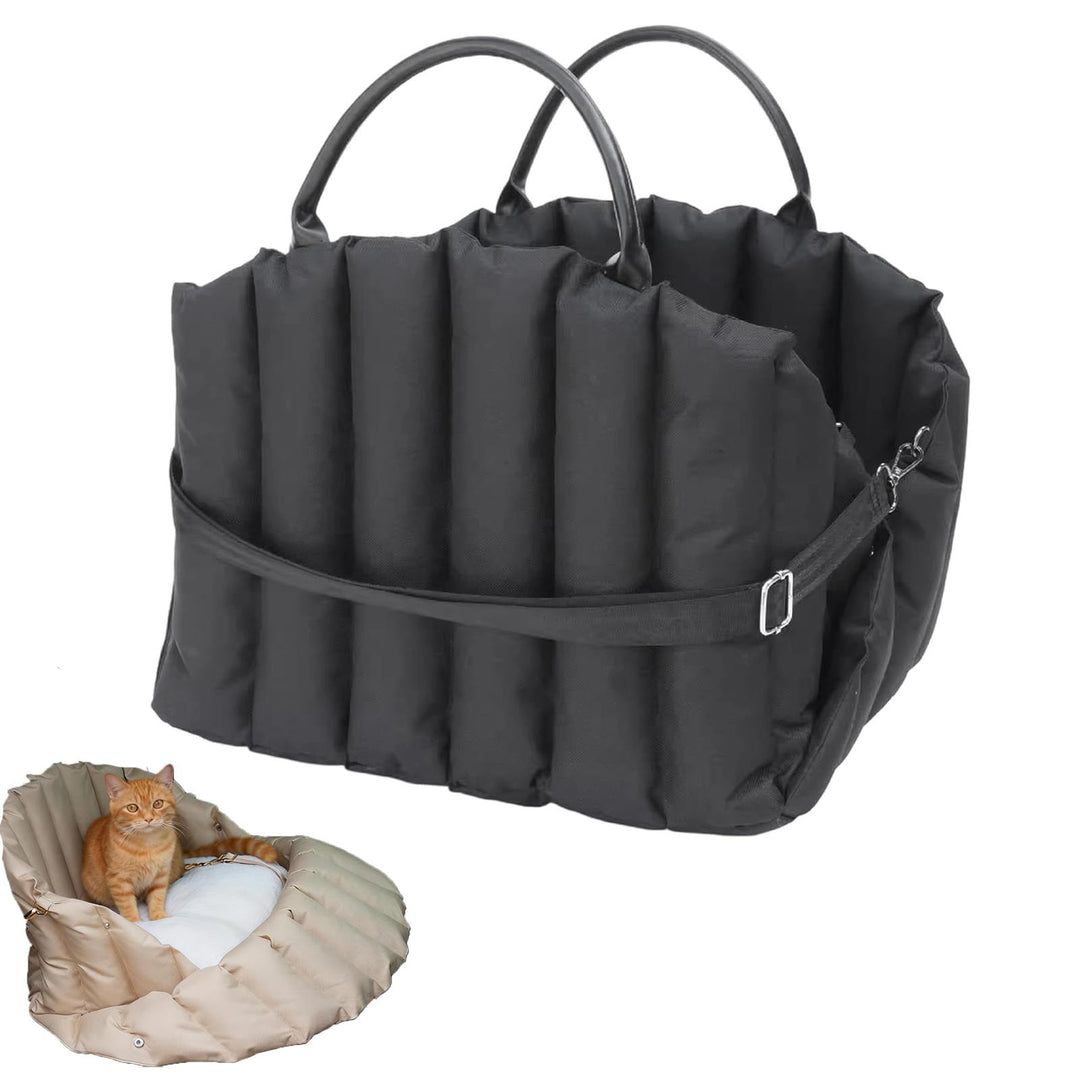 Hunde Autositz, Autositz Hund, Hundetasche für kleine Hunde 5kg, Rutschfester Tragetasche Hund, Stil