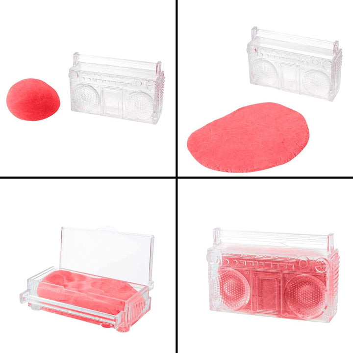 Barbie HCD26 - Color Reveal Totally Neon Fashions Puppe mit gelb gesträhnten brünetten Haaren und 25