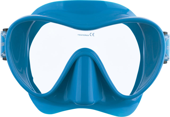 CRESSI F1 - Rahmenlose Maske F1 oder Combo Set Rahmenlose Maske + Schnorchel Dry zum Tauchen und Sch