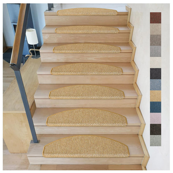 Kettelservice-Metzker® Stufenmatten Göteborg Halbrund in 8 aktuelle Farben (15 Stück Mais), 15 Stück
