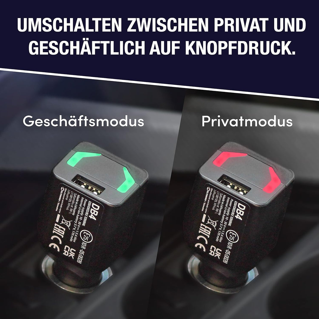 GPSLive DB4 GPS Tracker Auto, Van, Flotte, KFZ | Made in EU | Einstecken und loslegen | Livetracking