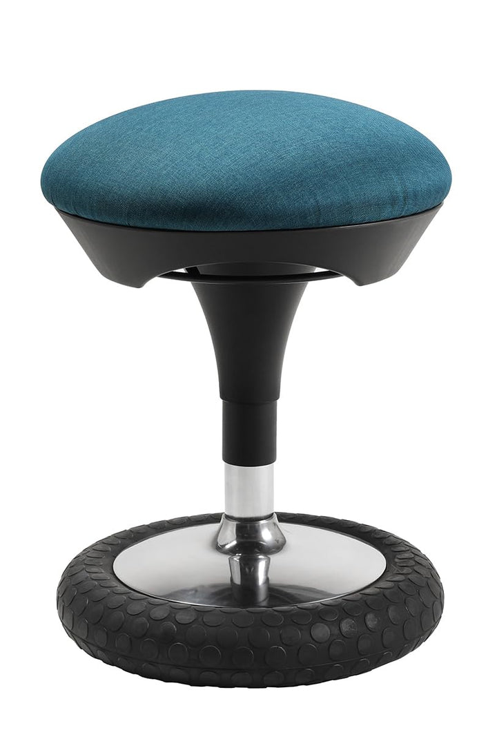 TOPSTAR Sitness 20, ergonomischer Sitzhocker, drehbarer Arbeitshocker, Bürohocker mit Schwingeffekt,
