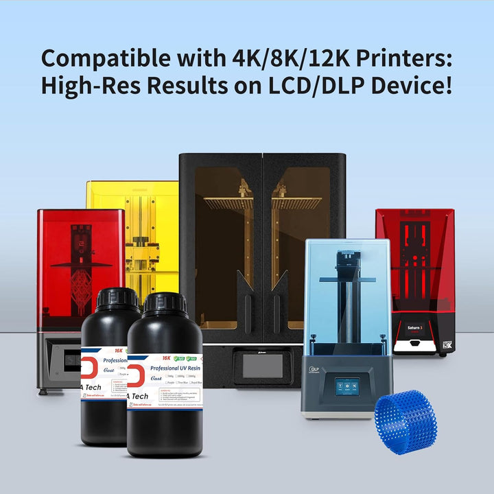 Siraya Tech Cast 3D-Druckharz, giessbares Harz, beste Balance zwischen einfachem Brennen und Drucken